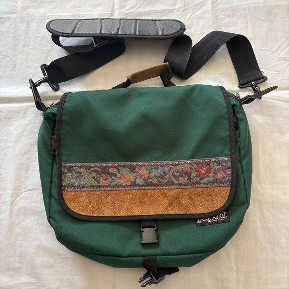 Jansport Handbags - Vintage 90s JanSport Messenger Bag